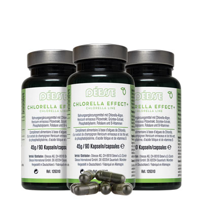 100770 - Chlorella effect+ set 3 products, 90 capsules 45g