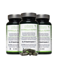Chlorella effect+ set 3 products, 90 capsules 45g