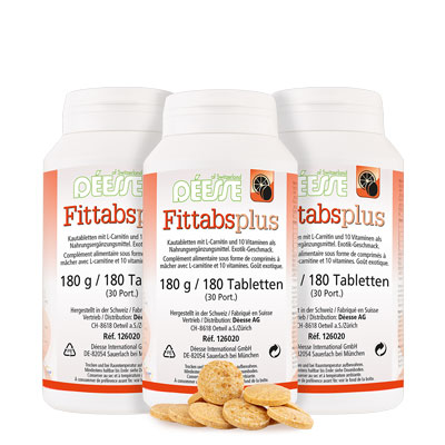 100620 - Fittabs plus set 3 products 180 tablets 180g