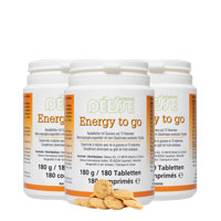 Energy to go Tabletten, 3er Set