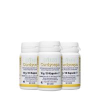 Cordyceps set, 3 products, 30capsules 18g