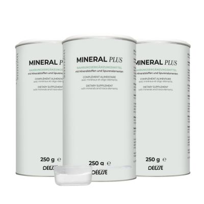 100070 - Mineral Plus 250 g set di 3 pezzi