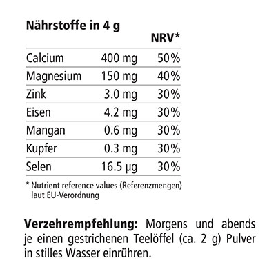 CO Mineral plus 250 g / powder