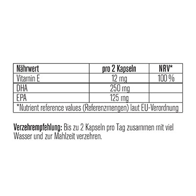 OC Omega 3 lecitina & vitamina E 39 g / 60 capsule
