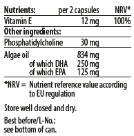 Omega3 39 g / 60 capsules