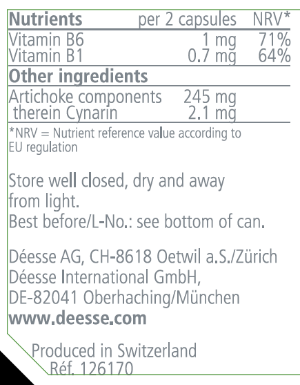 Artichoke + 16.5 g / 60 capsules