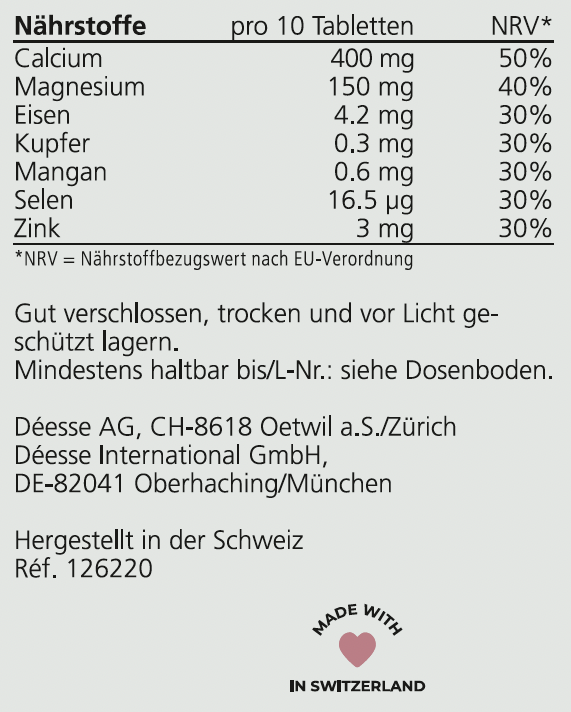 Mineral plus 150 g / 300 comprimés