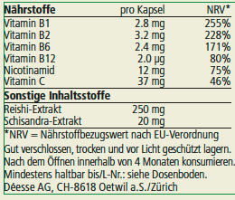 Reishi 14 g / 30 capsule