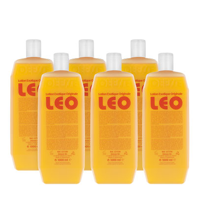 127340 - LEO bath/shower gel exotique box 6x1 liter