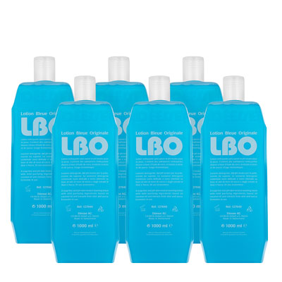 127140 - LBO washing lotion bleue box 6x1 liter